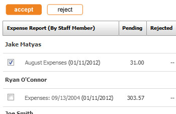 Expense Report Basics